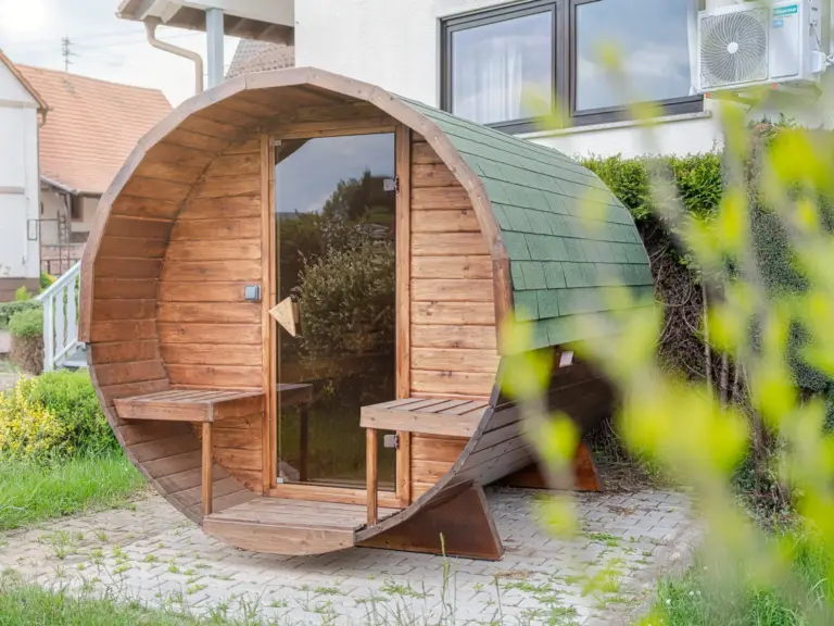 Sapphire White sauna