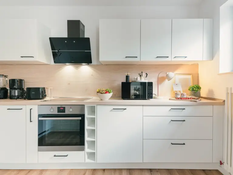 Fully equipped kitchen in OPAL GREEN apartment near Ramstein Air Base