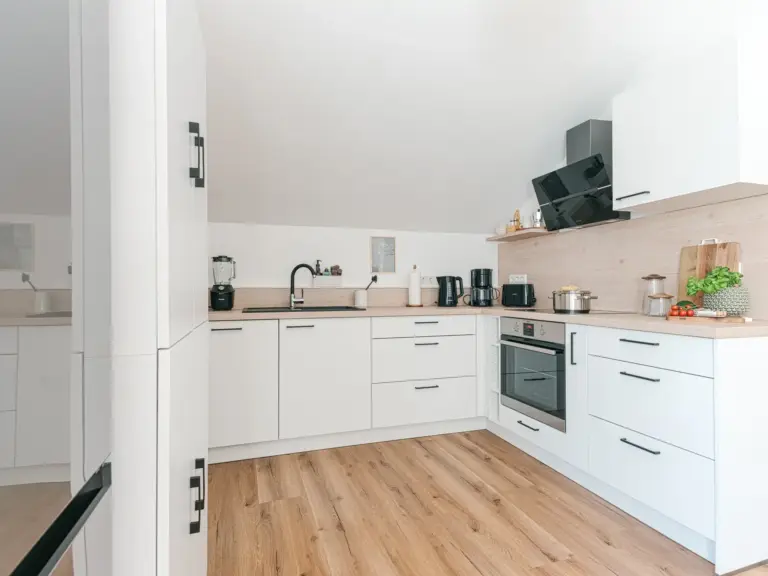 Fully equipped modern kitchen in OPAL BLUE TDY and TLA apartment