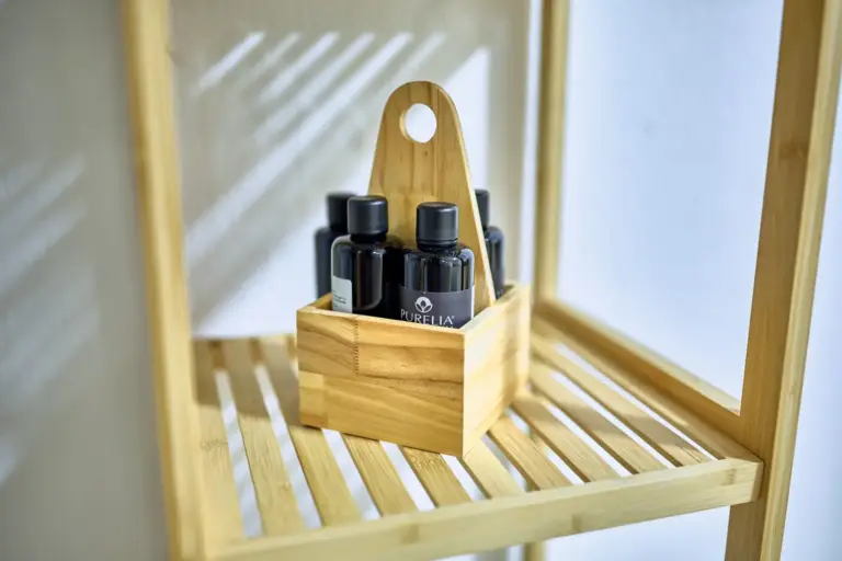 Sauna essentials at AMBER GOLD and AMBER GLOW private sauna