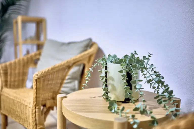 Relaxation area at the private sauna of AMBER GOLD and AMBER GLOW