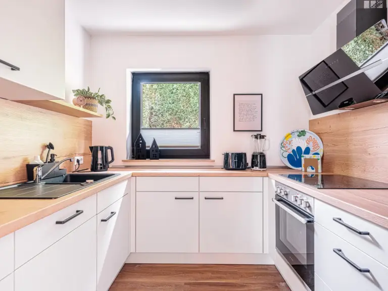 Modern fully equipped kitchen at RUBY RED