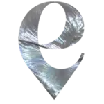 Gemstone Logo E-Icon PEARL SILVER